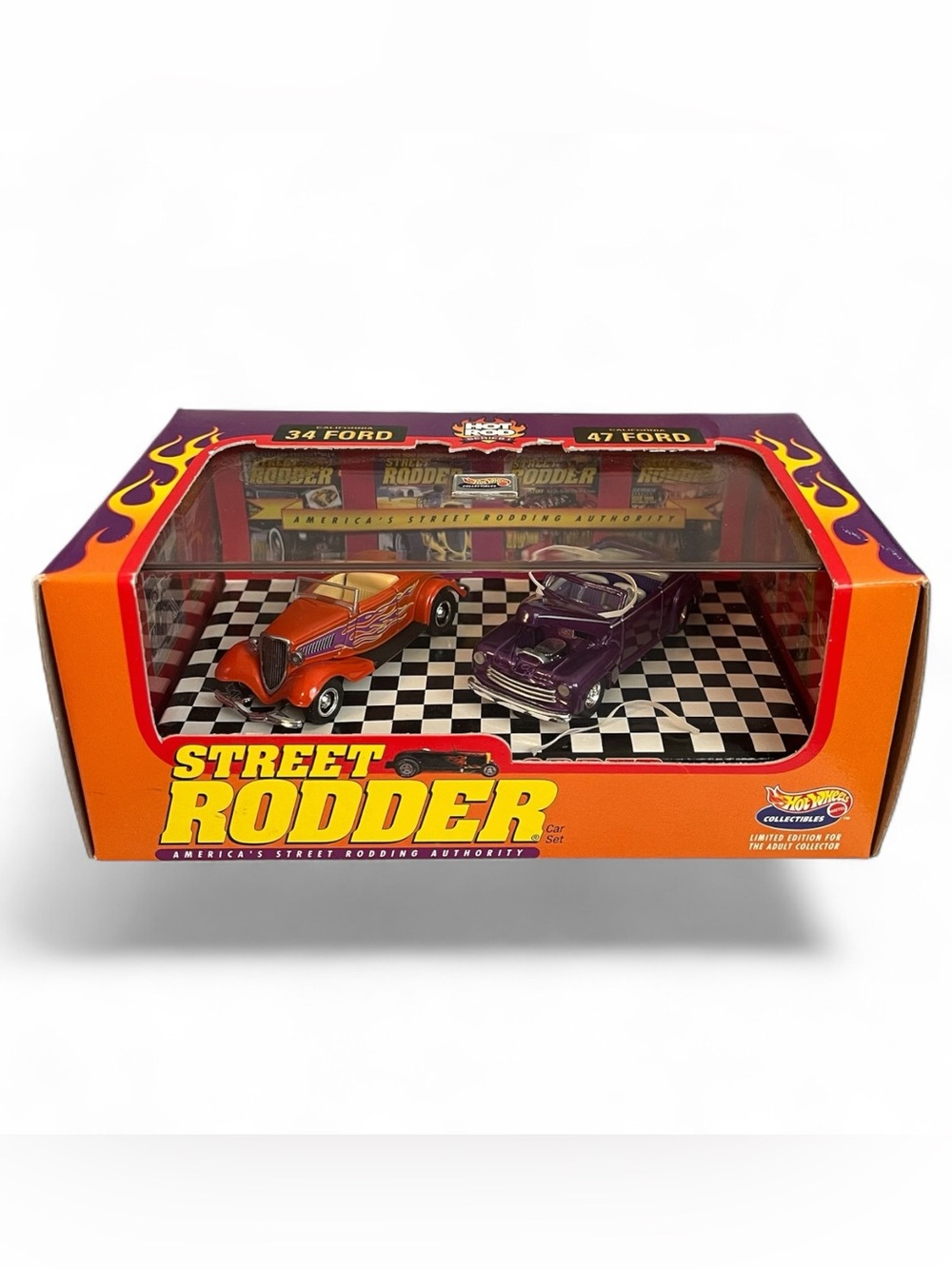 Hot Wheels Street Rodder 1st Run 1934 Ford & 1947 Ford Limited Edition Box Set